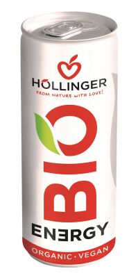 Napój Energetyzujący O Smaku Jabłko - Jeżyna Bio 250 Ml - Hollinger [BIO]