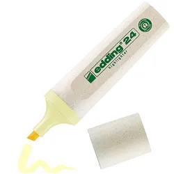 Zakreślacz E-24 Ecoline Edding, 2-5 Mm, Pastelowy Żółty