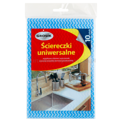 Grosik Ściereczki Uniwersalne10 Sztuk
