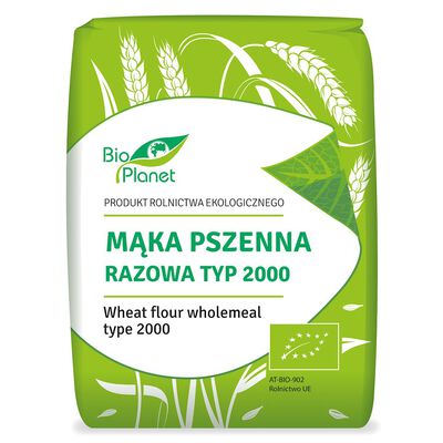 Bio Planet Mąka Pszenna Razowa Typ 2000 Bio 1 Kg [BIO]