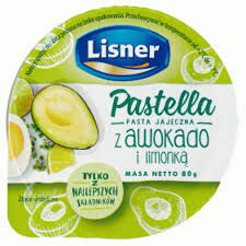 Lisner Pasta Jajeczna Z Awokado 80G