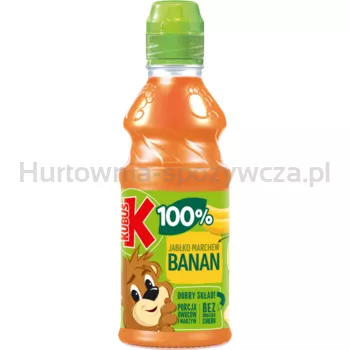 Kubuś 100% Sok banan marchew jabłko 300 ml