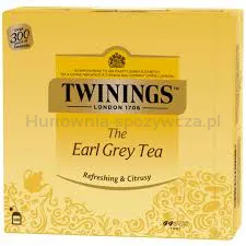Twinings Herbata Czarna Aromatyzowana Earl Grey (100 Saszetek)