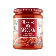 Pamapol Fasolka po bretońsku z wędzoną kiełbasą 500g