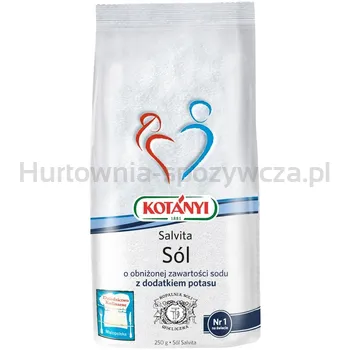 Kotanyi Sól z obniżoną zawartością sodu Salvita 250g