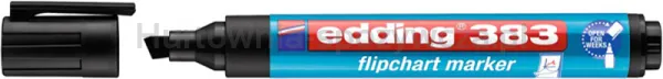 Edding Marker do flipchartów e-383 1-5mm, czarny 