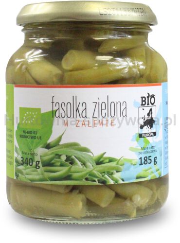 Fasolka Zielona W Zalewie Bio 340 G (185 G) (Słoik) - Bio Planet [BIO]