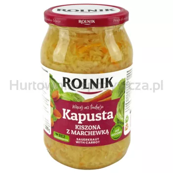 Rolnik Kapusta kiszona z marchewką 850 g