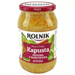 Rolnik Kapusta kiszona z marchewką 850 g