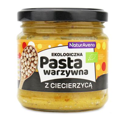 Pasta Warzywna Z Ciecierzycą Bio 185 G - Naturavena [BIO]