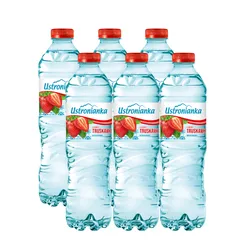 Woda Ustronianka O Smaku Truskawki Niegazowana 1,5 L