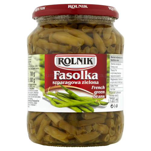 Rolnik Fasolka Szparagowa Zielona 720 Ml