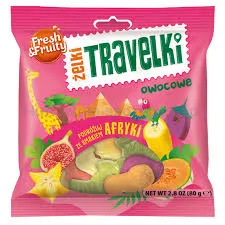 Wawel Żelki Travelki Afryka 80G