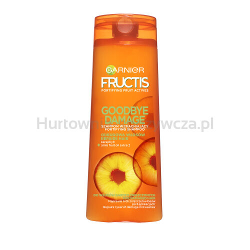 Garnier Fructis Goodbye Damage Szampon Wzmacniający Do Włosów Bardzo Zniszczonych 400 Ml