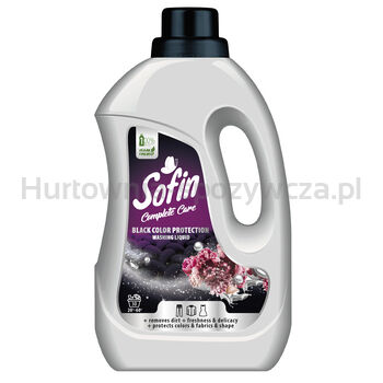 Sofin Płyn Do Prania Tkanin Czarnych I Ciemnych Complete Care Black Color Protection Washing Liquid 1,5L