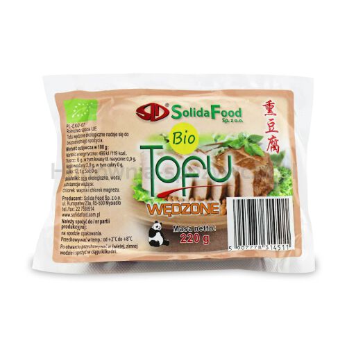 Tofu Wędzone Bio 220 G - Solida Food [BIO]