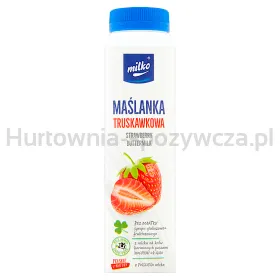 Milko Maślanka 330Ml Truskawkowa