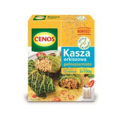 Cenos Kasza Orkiszowa PełnoZiarnista 3 X 100 G