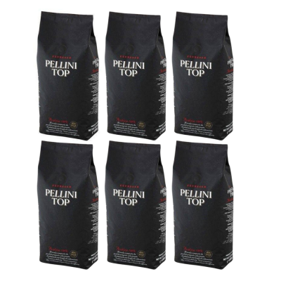 Pellini Kawa Ziarnista Top 100 % Arabica 1000 G X 6 SZTUK