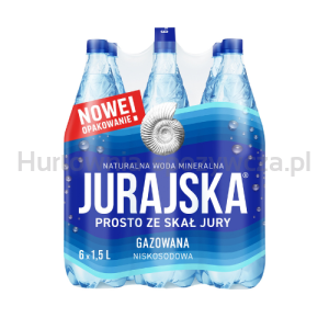 Woda Jurajska Gazowana 1,5 L
