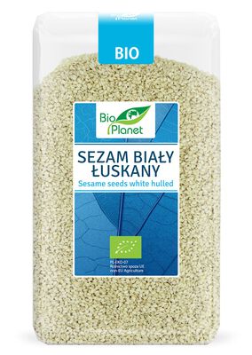 Bio Planet Sezam Biały Łuskany Bio 1 Kg [BIO]