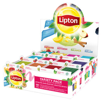 Lipton Herbata Classic Variety Pack - 12 Smaków X 15 Kopert - 315G Nowy Kod