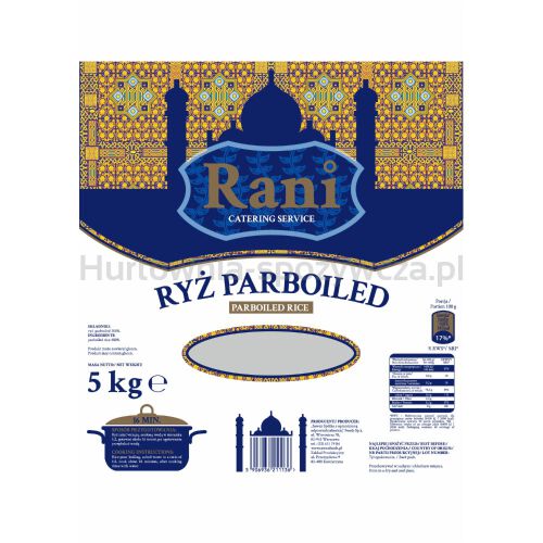 Rani Ryż Parboiled 5,0 Kg