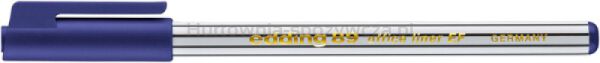 Edding Cienkopis e-89 , 0,3mm, niebieski  - 2