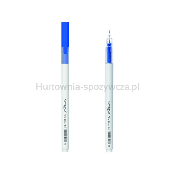 Cienkopis KEYROAD, 0,4mm, 4 szt., blister - 3
