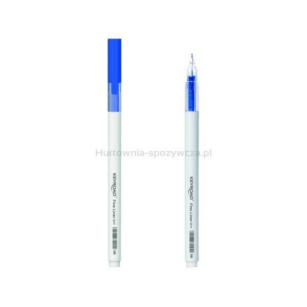 Cienkopis KEYROAD, 0,4mm, 4 szt., blister - 3