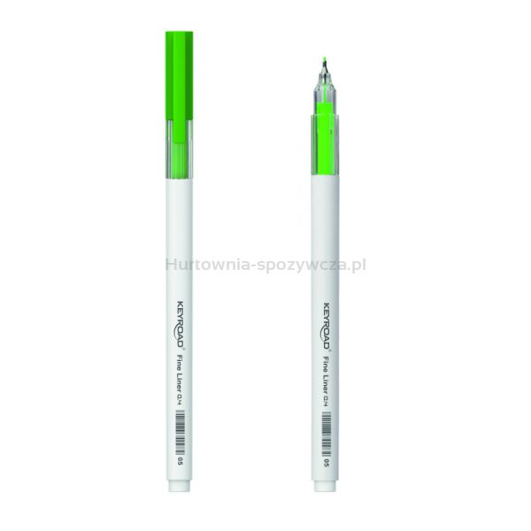 Cienkopis KEYROAD, 0,4mm, 4 szt., blister - 4