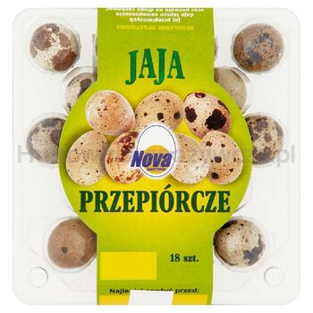 Nova Jaja Przepiórcze 18 Szt.