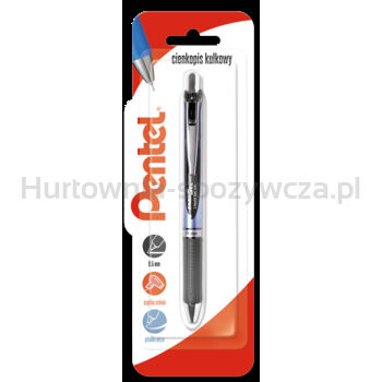 Pentel Cienkopis kulkowy 0,05 mm EnerGel BLN75A- czarny