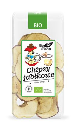 Bio Planet Chipsy Jabłkowe Bezglutenowe Bio 30 G [BIO]