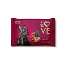 My Love pełnoporcjowa karma w saszetkach dla dorosłych psów z kurczakiem 100g