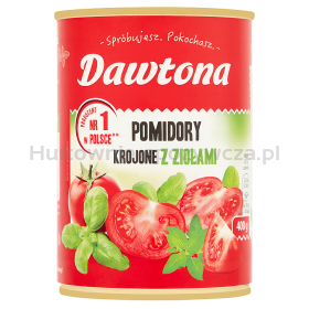 Dawtona Pomidory Krojone Z Ziołami 400G 