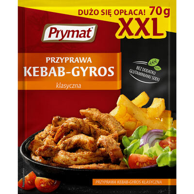 Prymat Przyprawa Kebab - Gyros Klasyczna 70G 