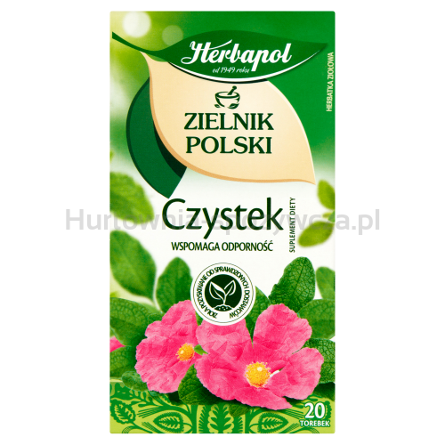 Herbapol Zielnik Polski Czystek Suplement Diety 20Tb 2,0G