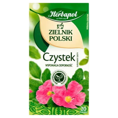 Herbapol Zielnik Polski Czystek Suplement Diety 20Tb 2,0G