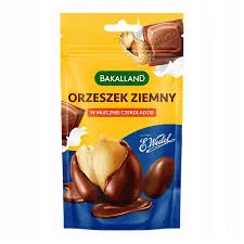 Bakalland Orzeszek ziemny w mlecznej czekoladzie Wedel 72g