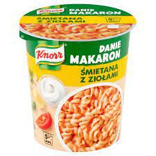 Knorr Danie Makaron Smietana Z Ziołami 59G