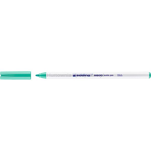 Pisak tekstylny e-4600 EDDING, 1 mm, bladozielony - 2