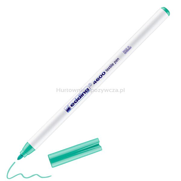 Pisak tekstylny e-4600 EDDING, 1 mm, bladozielony
