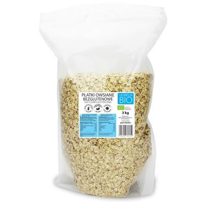 Horeca Bio Płatki Owsiane Bezglutenowe Bio 3 Kg [BIO]