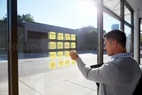 Ekologiczne Post-It Karteczki Samoprzylepnez-Notes (R330-1B), 76X76Mm, 6 Bl. X 100 Kart., Żółte  - 4