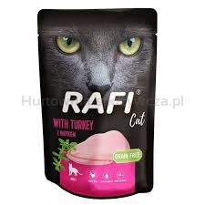 Rafi Cat z indykiem Karma dla kota 100g