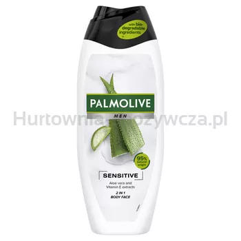Palmolive Men Sensitive żel pod prysznic dla mężczyzn dla skóry wrażliwej 2w1 500 ml