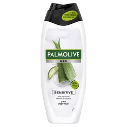 Palmolive Men Sensitive żel pod prysznic dla mężczyzn dla skóry wrażliwej 2w1 500 ml