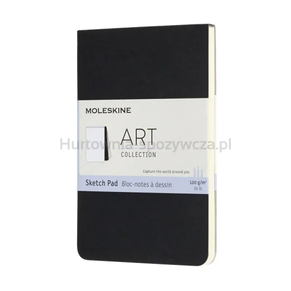 Moleskine Art Sketch Pad Album P (9X14 Cm), 48 Stron, Czarny 