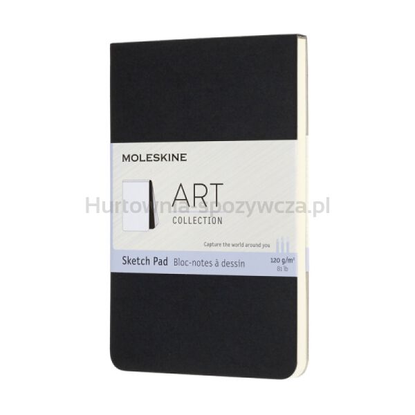 Moleskine Art Sketch Pad Album P (9x14 cm), 48 stron, czarny 